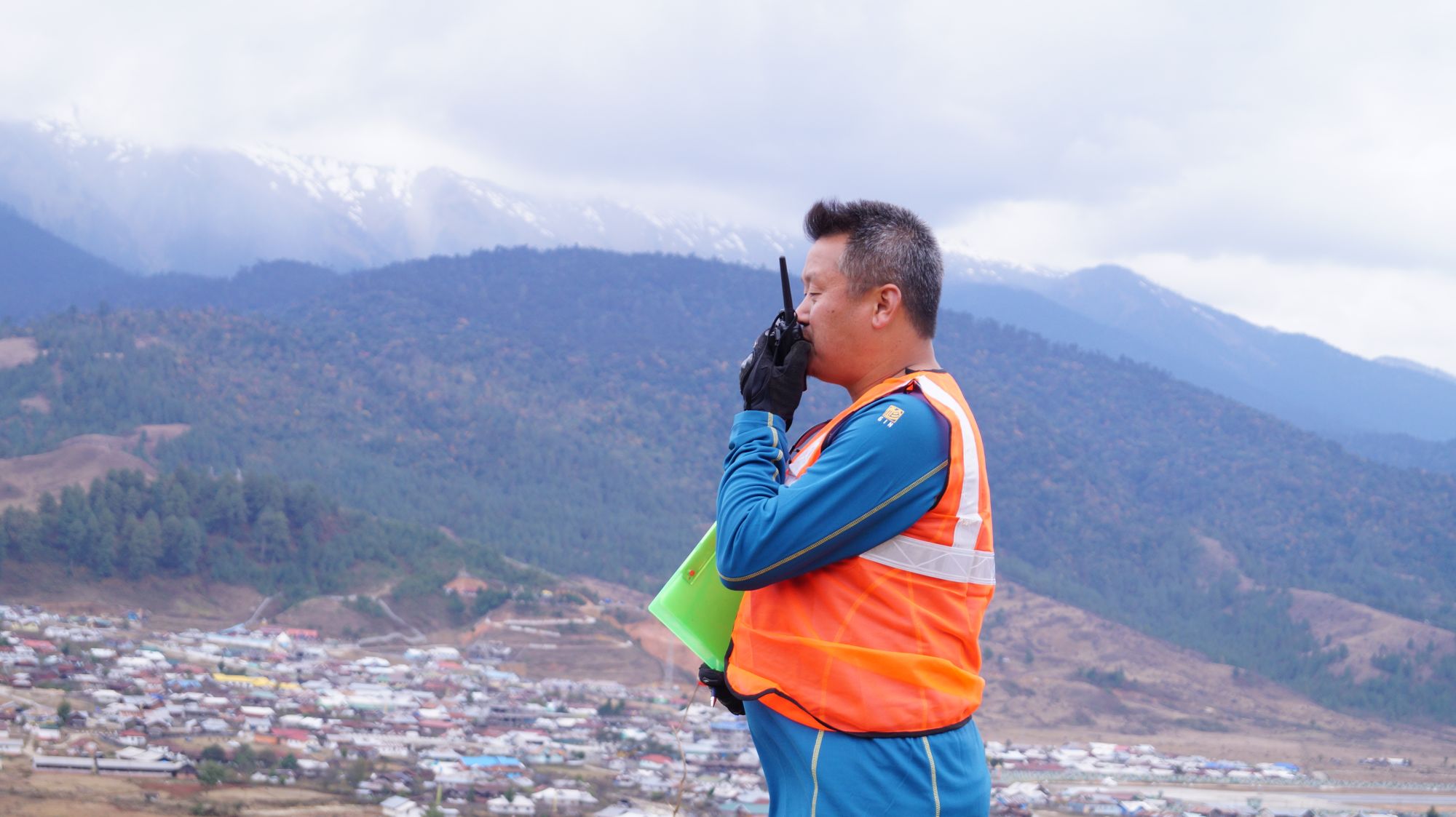 Raju Rai - Take-off Marshal and Paragliding Event co-ordinator