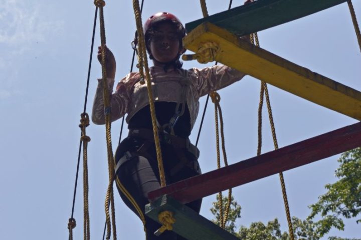 Get high in Sikkim rope challenge course