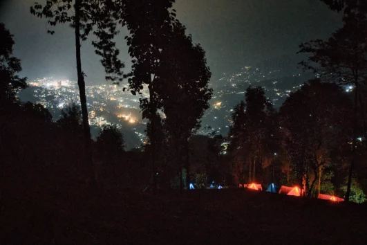 Gangtok View Camping