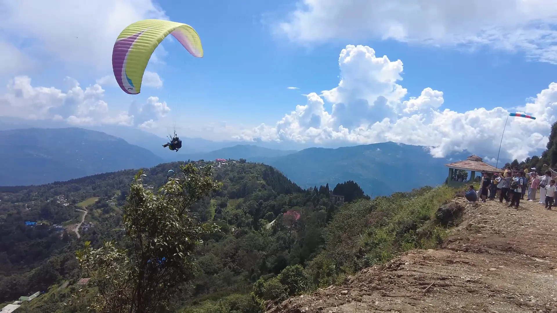 Paragliding in Namchi-Sikkim